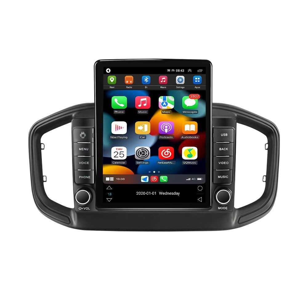 Navigatie Fiat Strada 2020-2021,Tesla Style, Android, 2+32GB ROM, 10"