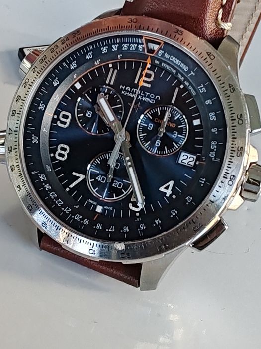 Ceas Hamilton Khaki X Wind GMT Chronograph 46,5 mm Nou-Nepurtat!