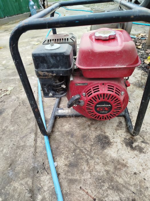 Coloana irigatii, motopompa Honda, motocultor.