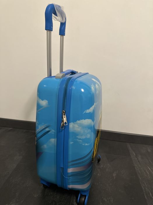 Troler/geamantan de copii pe 4 roți