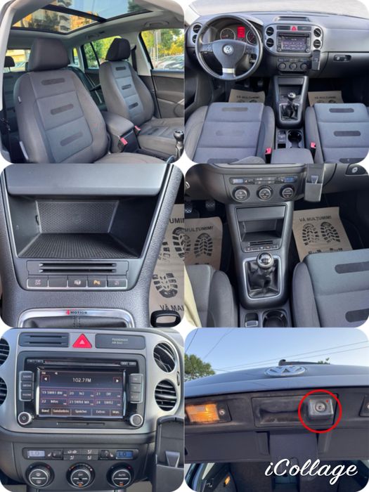 Vw Tiguan 4 Motion XENON 2.0 TDI Euro 5 Camera Panoramic Park Assist