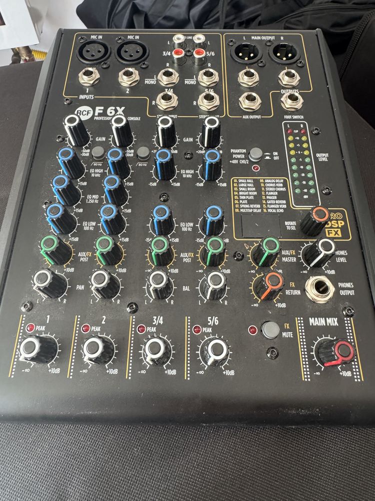 Mixer rcf f 6x professional