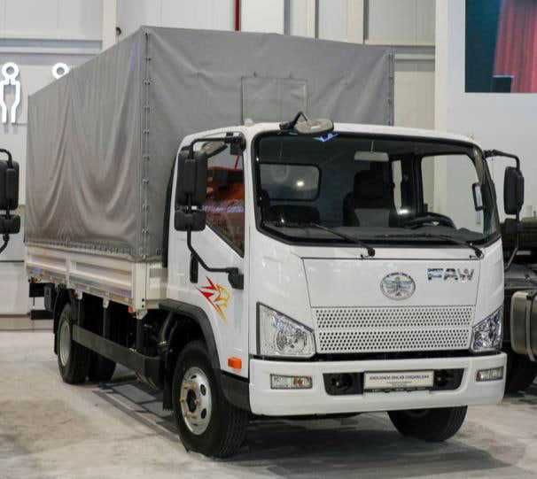 Автофургон бортовой с тентом FAW Tiger V с гарантией