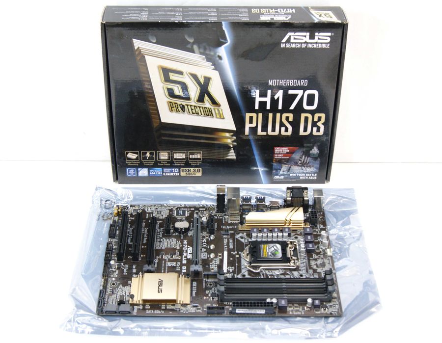 Материнская плата ASUS H170-PLUS D3