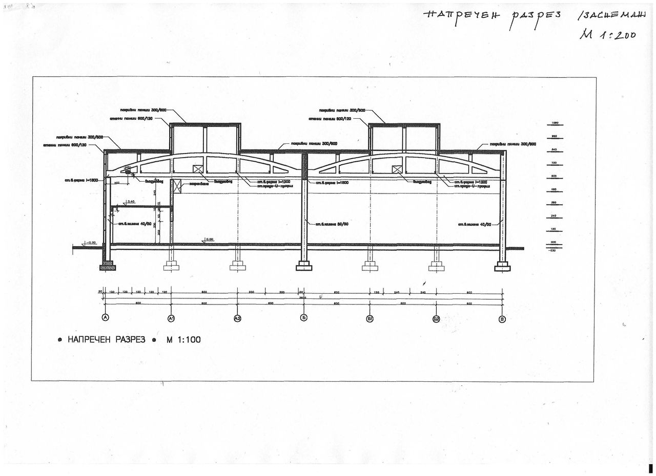 Продава се Промишлена сграда в Пловдив, Тракия - 2600 кв.м за 470 €/кв.м - Снимка #12