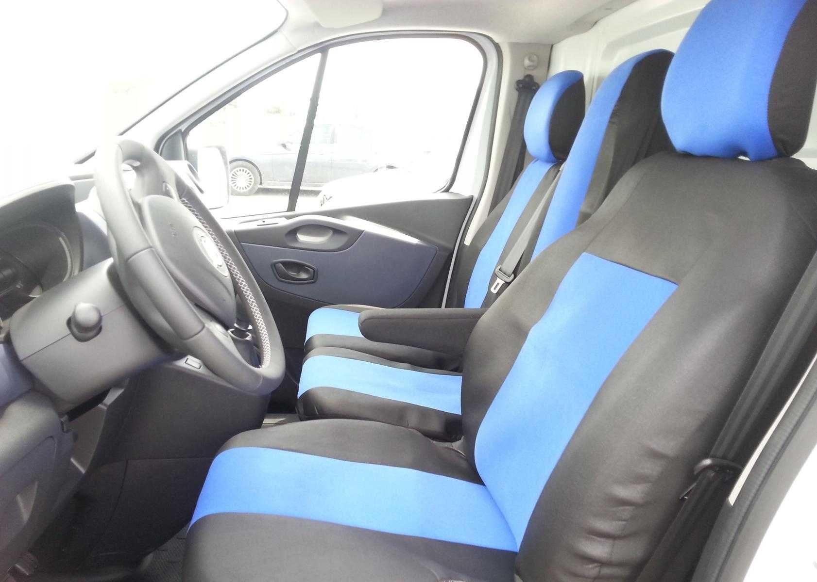2+1 тапицерия за предни седалки за Opel Vivaro, Renault Trafic 2014+