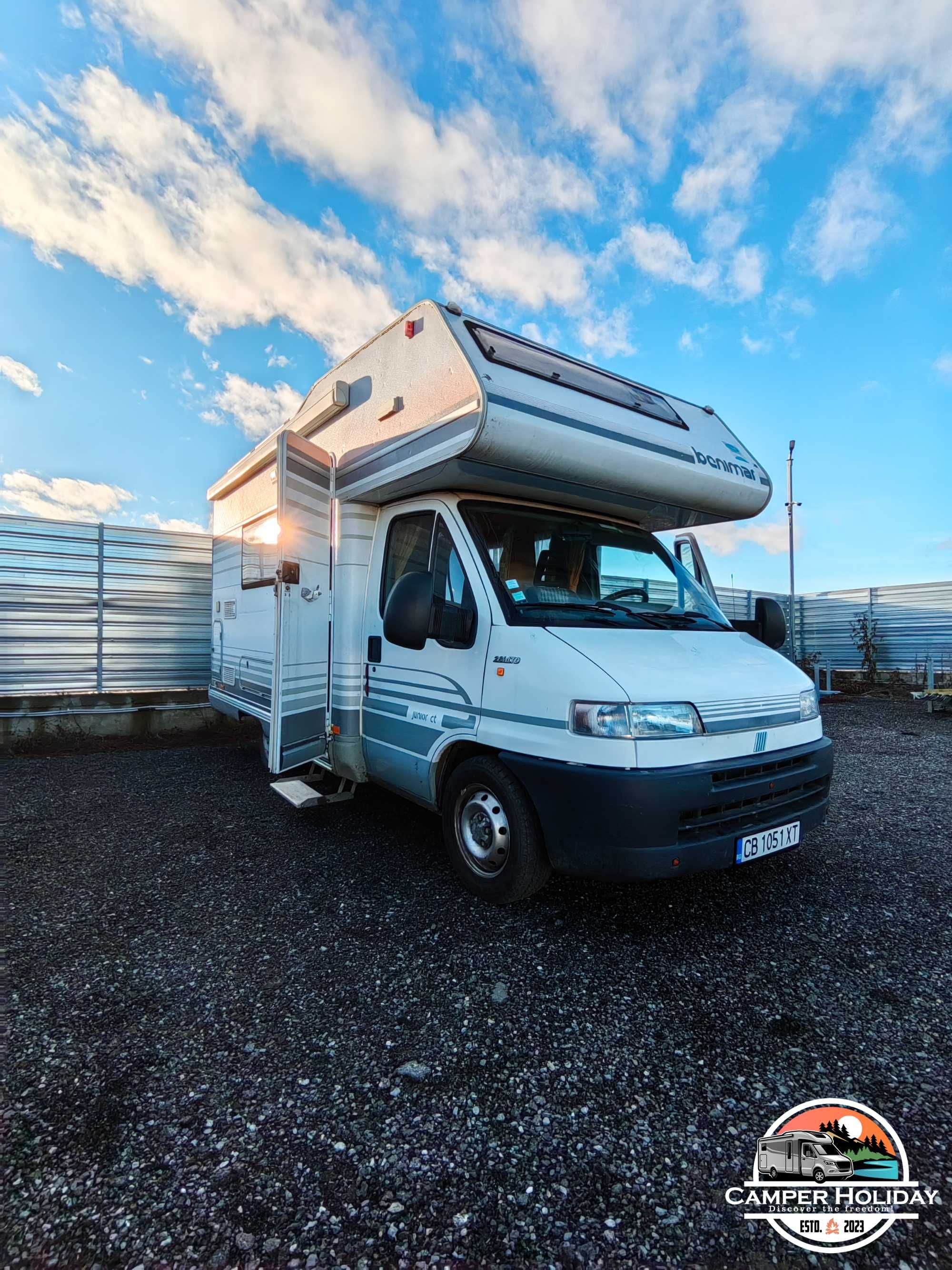 Кемпер Fiat Ducato 2.8TDI 1999г. - Под наем за 150 лв на ден