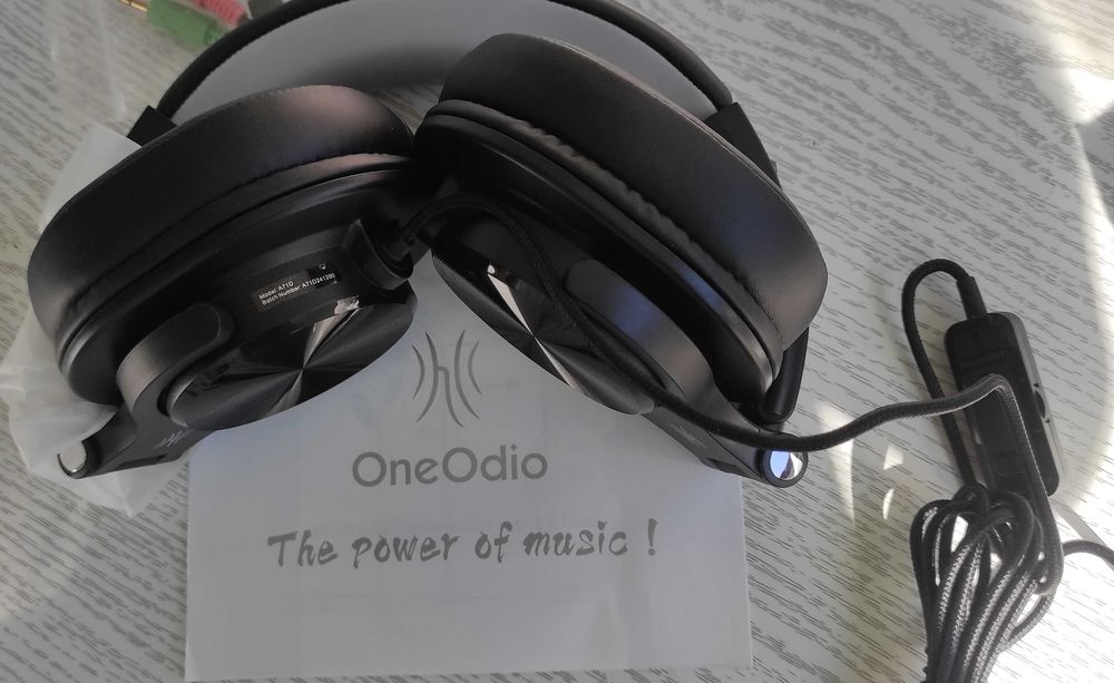 Hi-Res кабелни Геймърски Слушалки с Отделящ се Микрофон