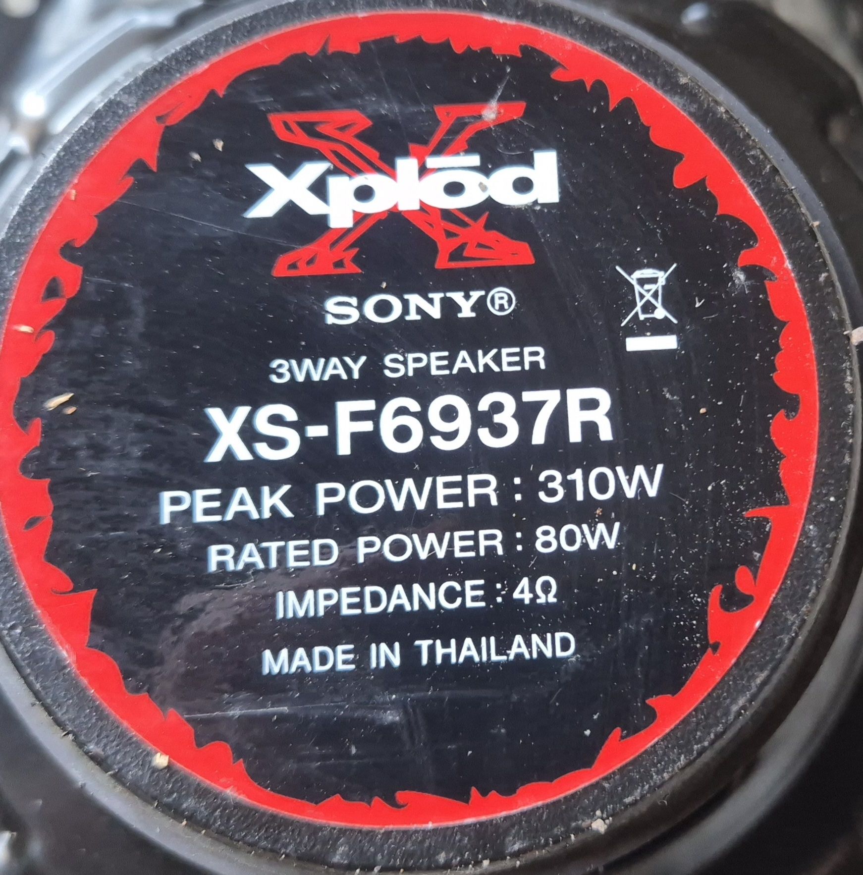 Високоговорители Sony Xplod XS-F6937R
