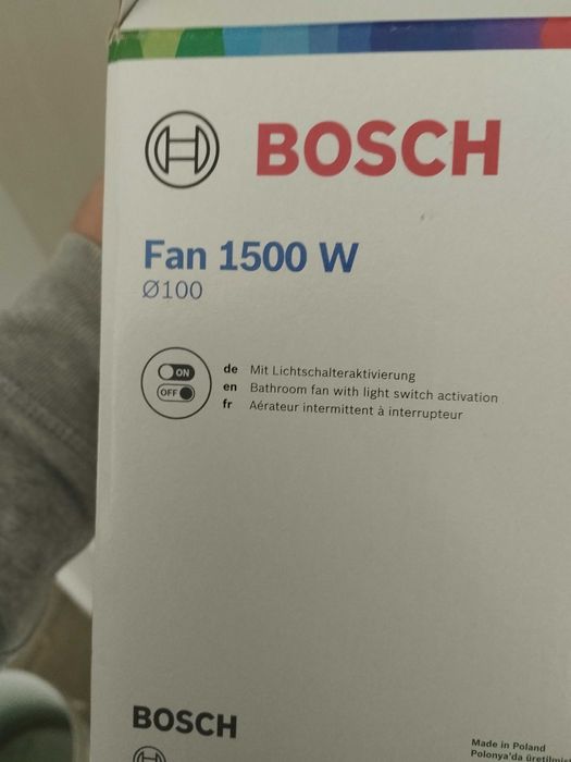 Вентилатор Бош Бош