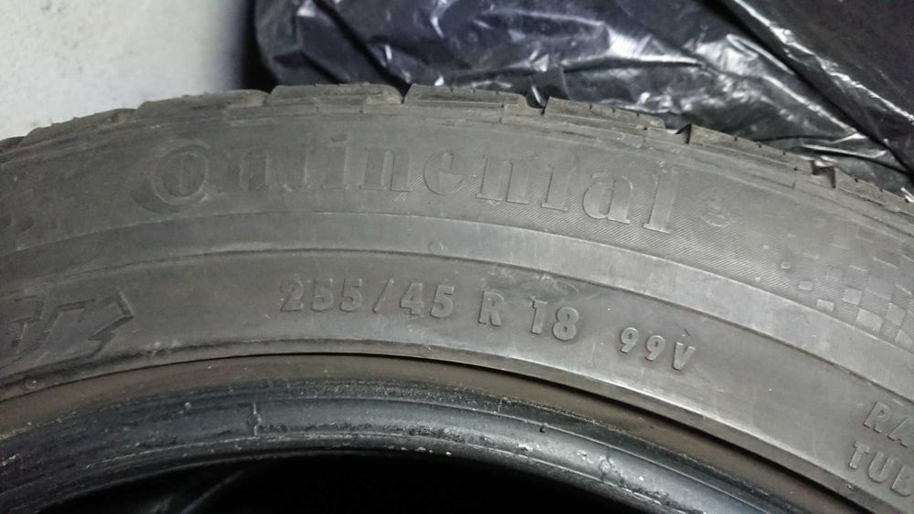 ЗИМНИ ГУМИ ContiWinterContact TS810 255-45-R18 99V DOT3916 4 броя
