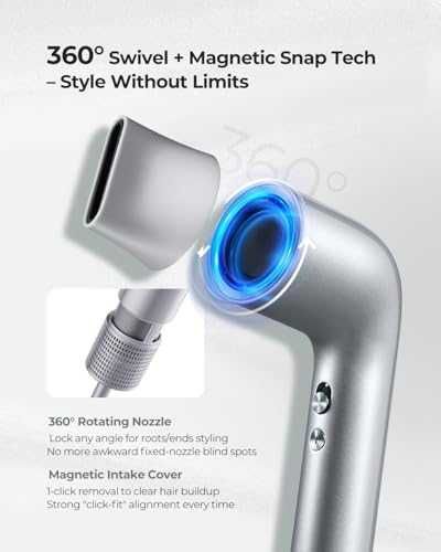 Нов Йонен сешоар 110000 RPM високоскоростен мотор 1500W 4 режима