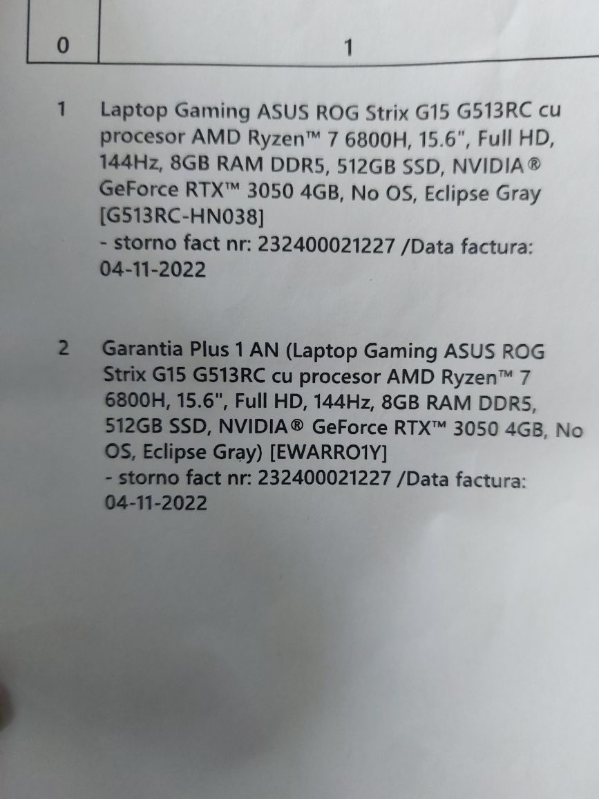 Laptop Asus ROG Strix Gaming plus casti, cooler, mouse, mousepad