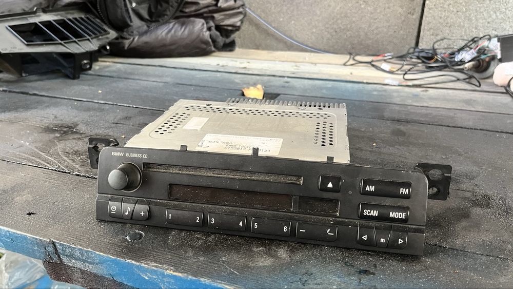 Radio Casetofon Cd player original BMW E46, Business CD AUX