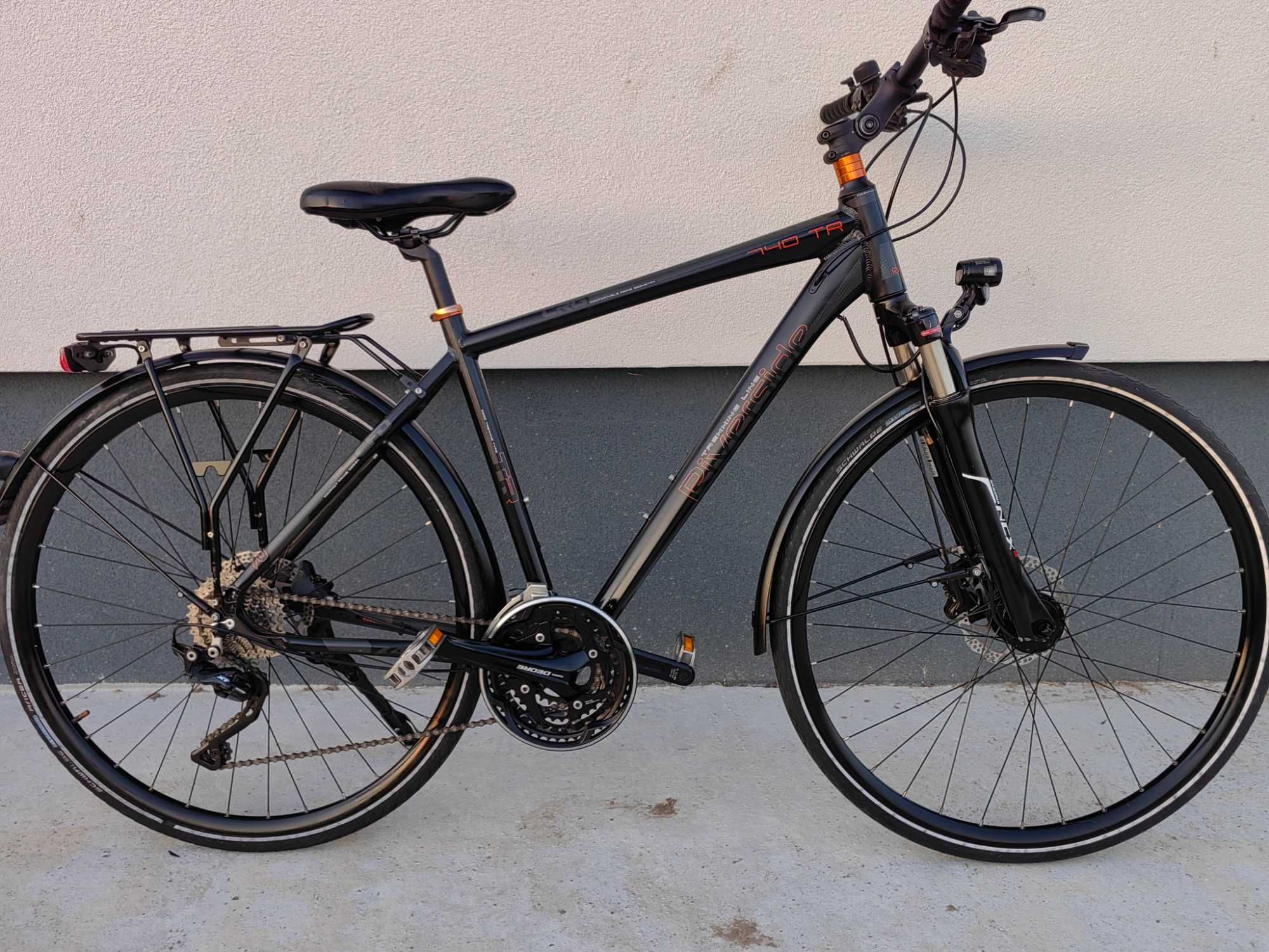 28" Riverside, 3x10 Deore XT, L размер, трекинг велосипед алуминиев