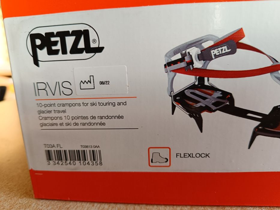 Универсални котки PETZL за всички видове обувки  модел -IRVIS FLEXLOCK