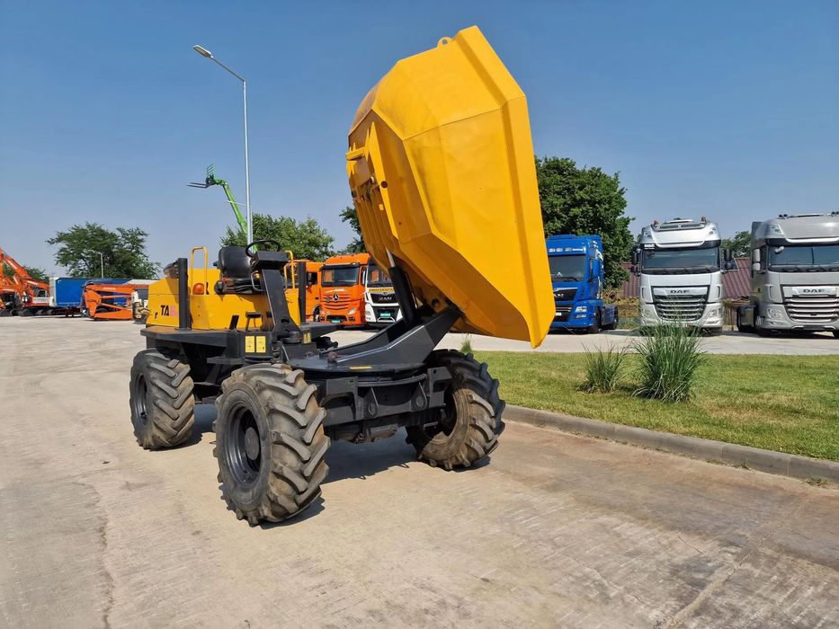 Alta DUMPER 6t TEREX, 4mc, 6t, basc LATERALA,  2.068h, 16900 EUR+tva, motor JCB 75CP, transmisie 4x4, produs in Anglia, Anvelope 90% bune, posiblitate leasing, CONDITIE FOARTE BUNA-PROMOTIE 16.900 EUR+Tva
