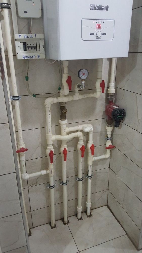 Ремонт газовых котлов Профилакта, Чистка, Монтаж
