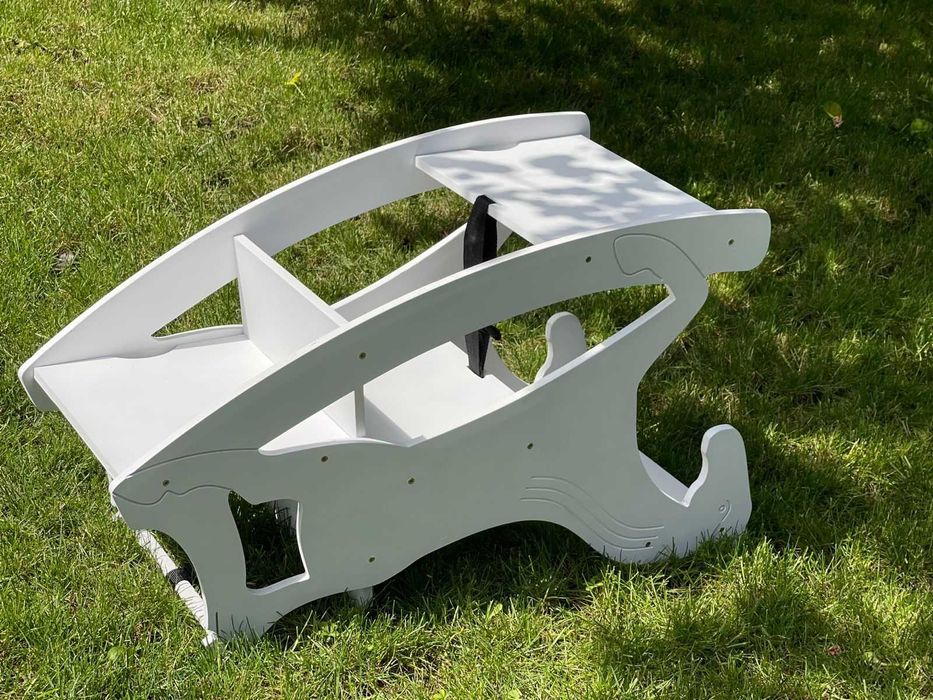 Mobilier inteligent pentru copii cu 3 functii , balansoar 3 in 1