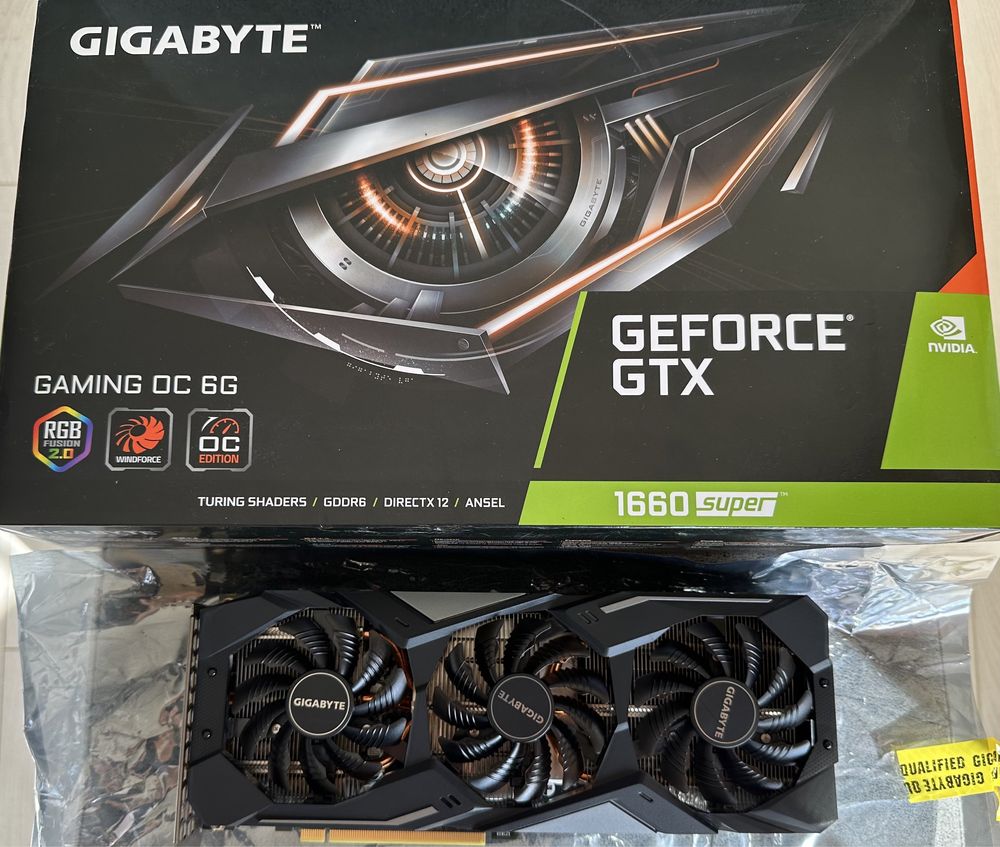 Видео карта GEFORCE GTX 1660 Super