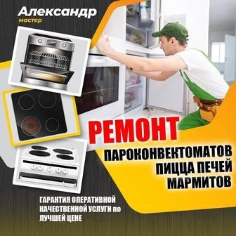 Ремонт Духовок Электроплит Варочных поверхностей Пицца печей бойлеров