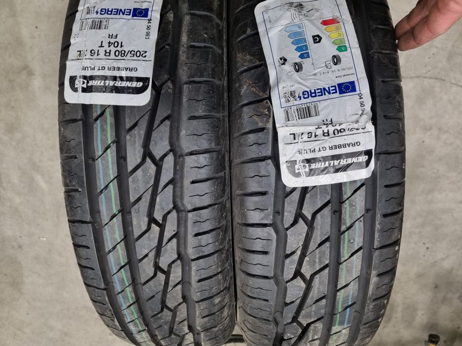 2 anvelope vara noi General 205 80 16