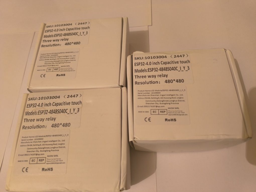 Дисплей для умного дома 4" Guition ESP32-4848S040