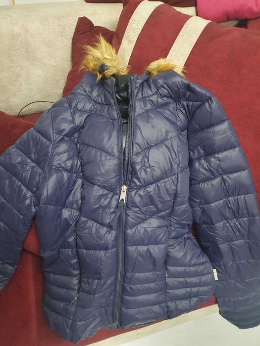 Geaca primavara-toamna, albastru inchis, Vero Moda, marime xs
