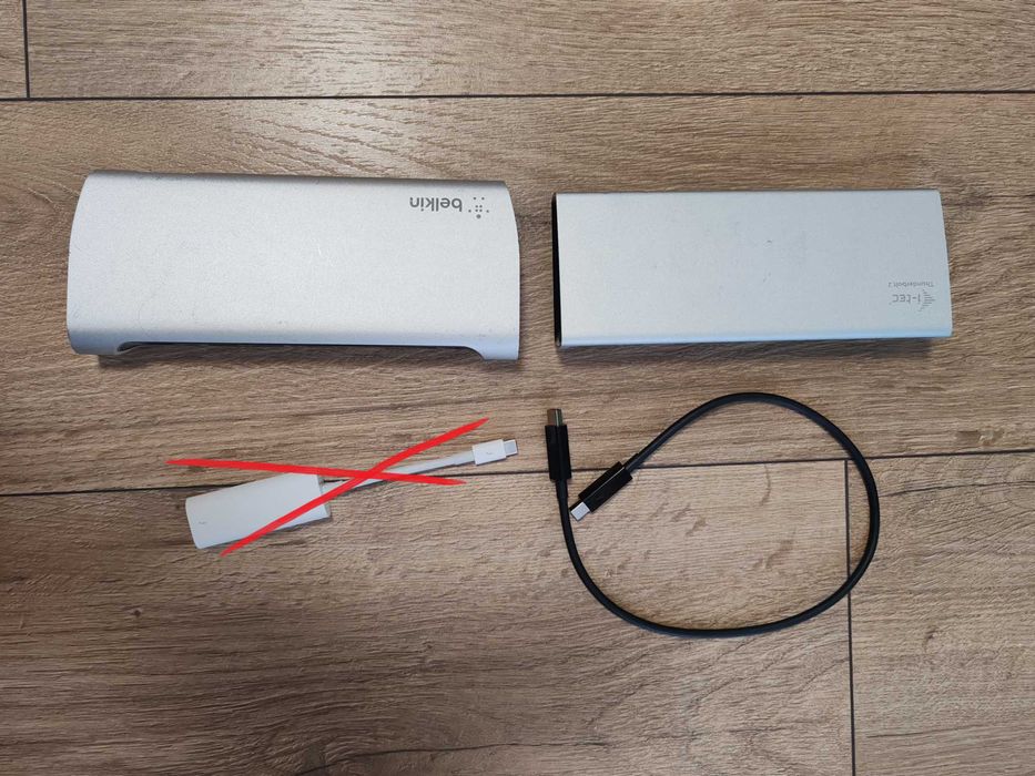 Dock Thunderbolt 2 & 3 si cablu thunderbolt 2