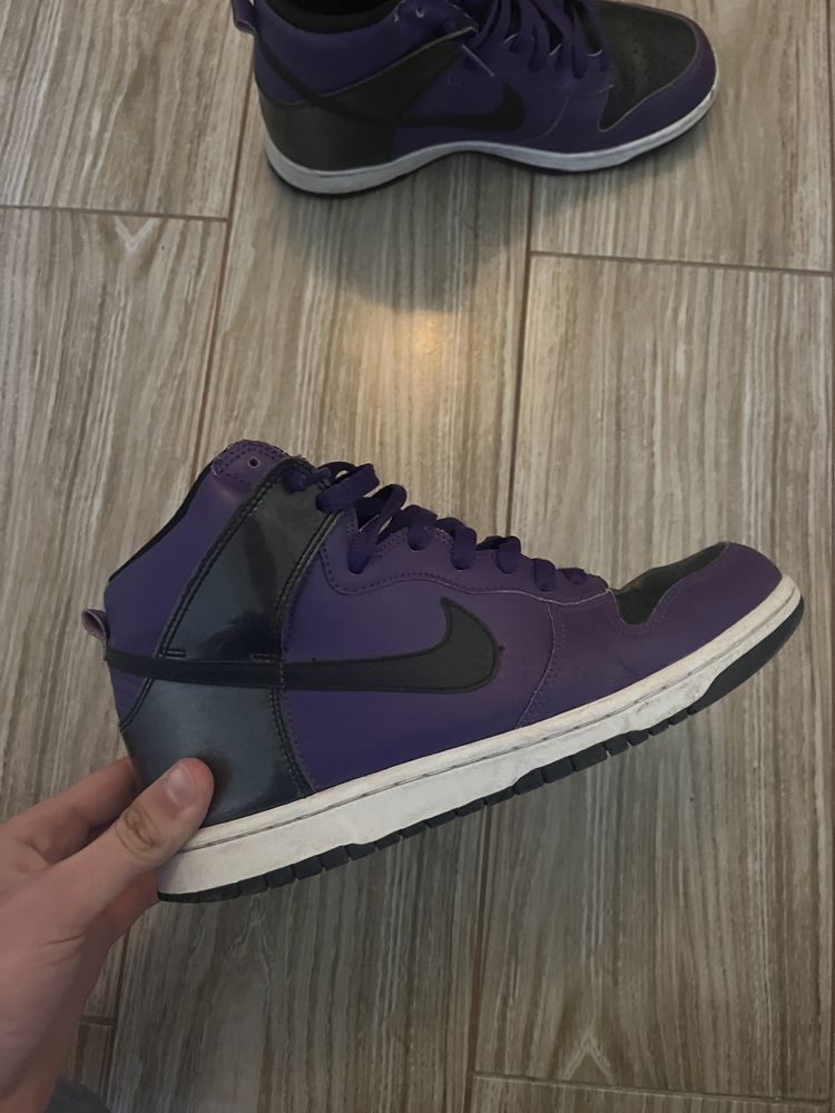 Nike Dunk Purple Metallic Black (2010)