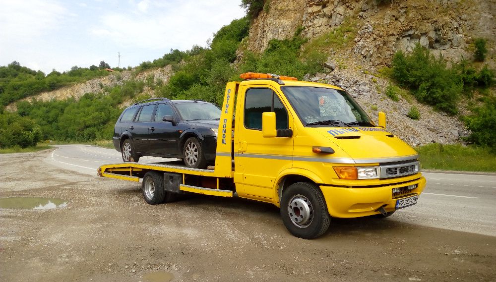 Превоз на автомобили ПЪТНА ПОМОЩ Разград,автовоз,Лебедка