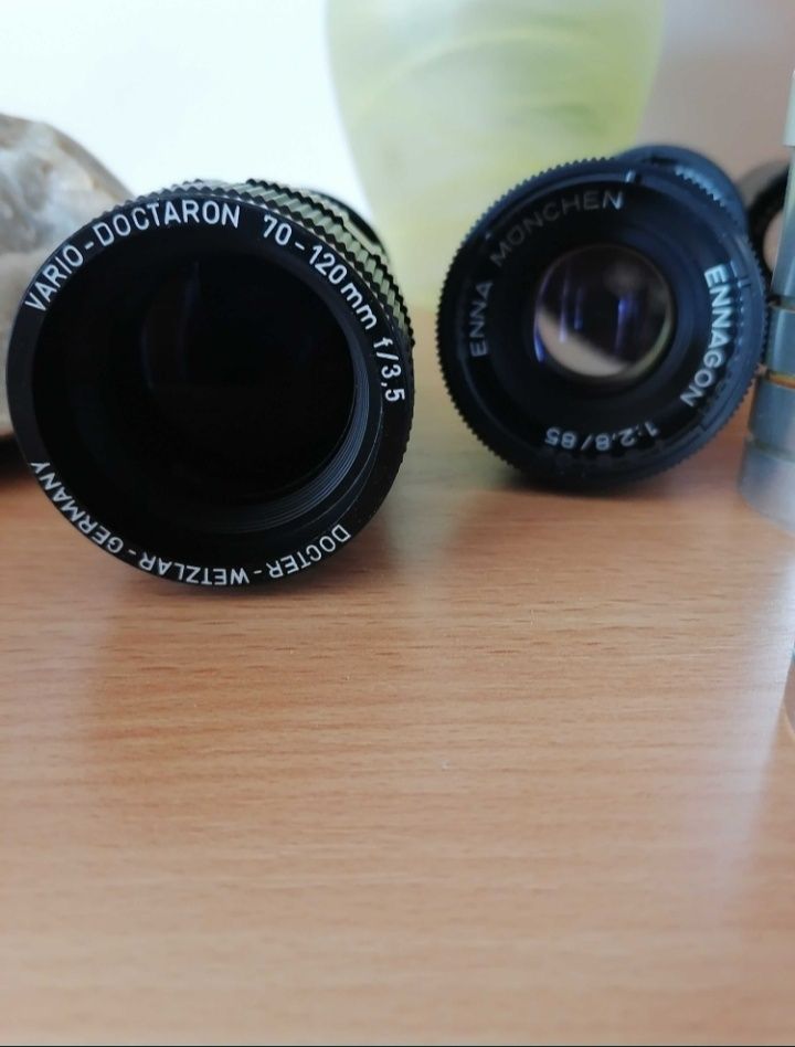 Lot obiective proiecție Leica Leitz Kreuznach Kodak adaptare foto