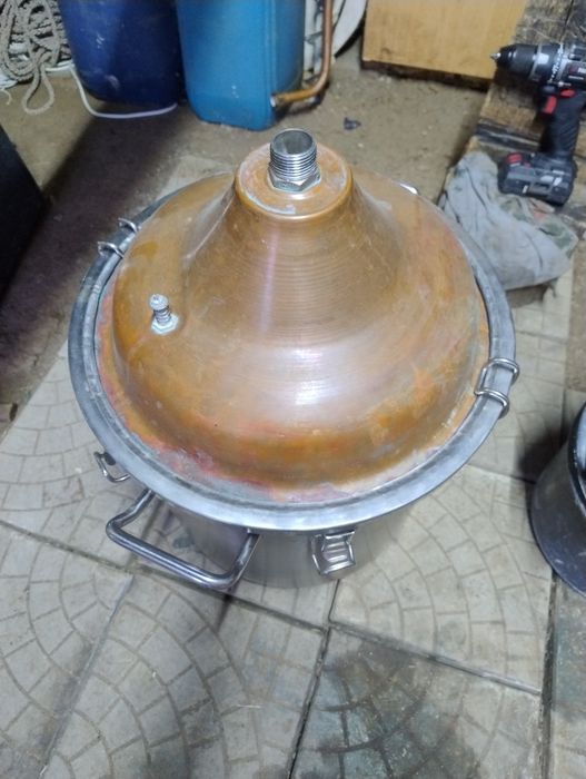 Cazan de tuica inox cu cupru 50 L
