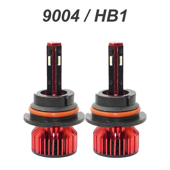 Led Крушки 4 диода H1 H7 H8 H11 9007 H3 H16 HB3 HB4 9004 ЛЕД