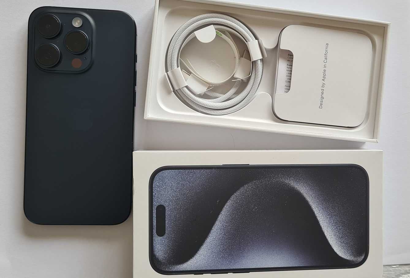 iPhone 15 Pro Blue Titanium 128GB