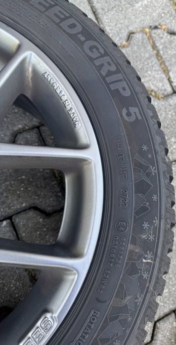 4 jante alu bbs anv iarna noi  2022 205 55 16 audi a3 2013-2020 5x112