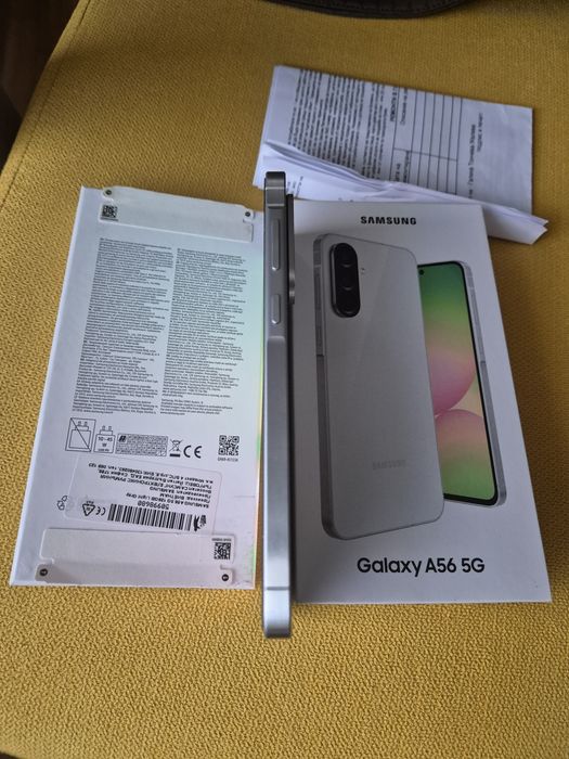 Samsung Galaxy A56 5G, Бял с 36 мес. гаранция