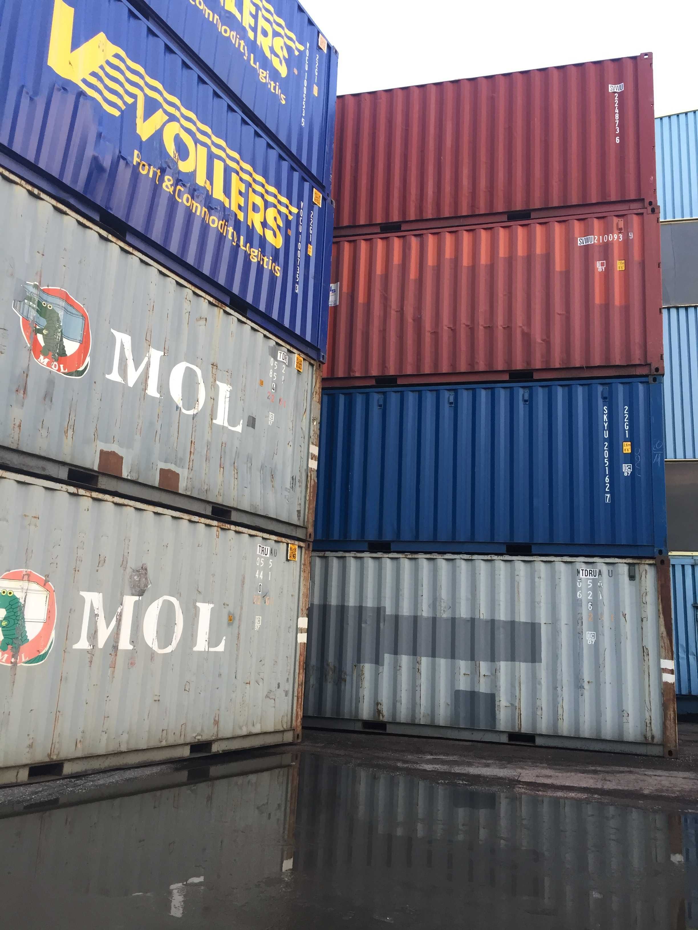Vindem din stoc containere maritime noi si second-hand, 6m si 12m