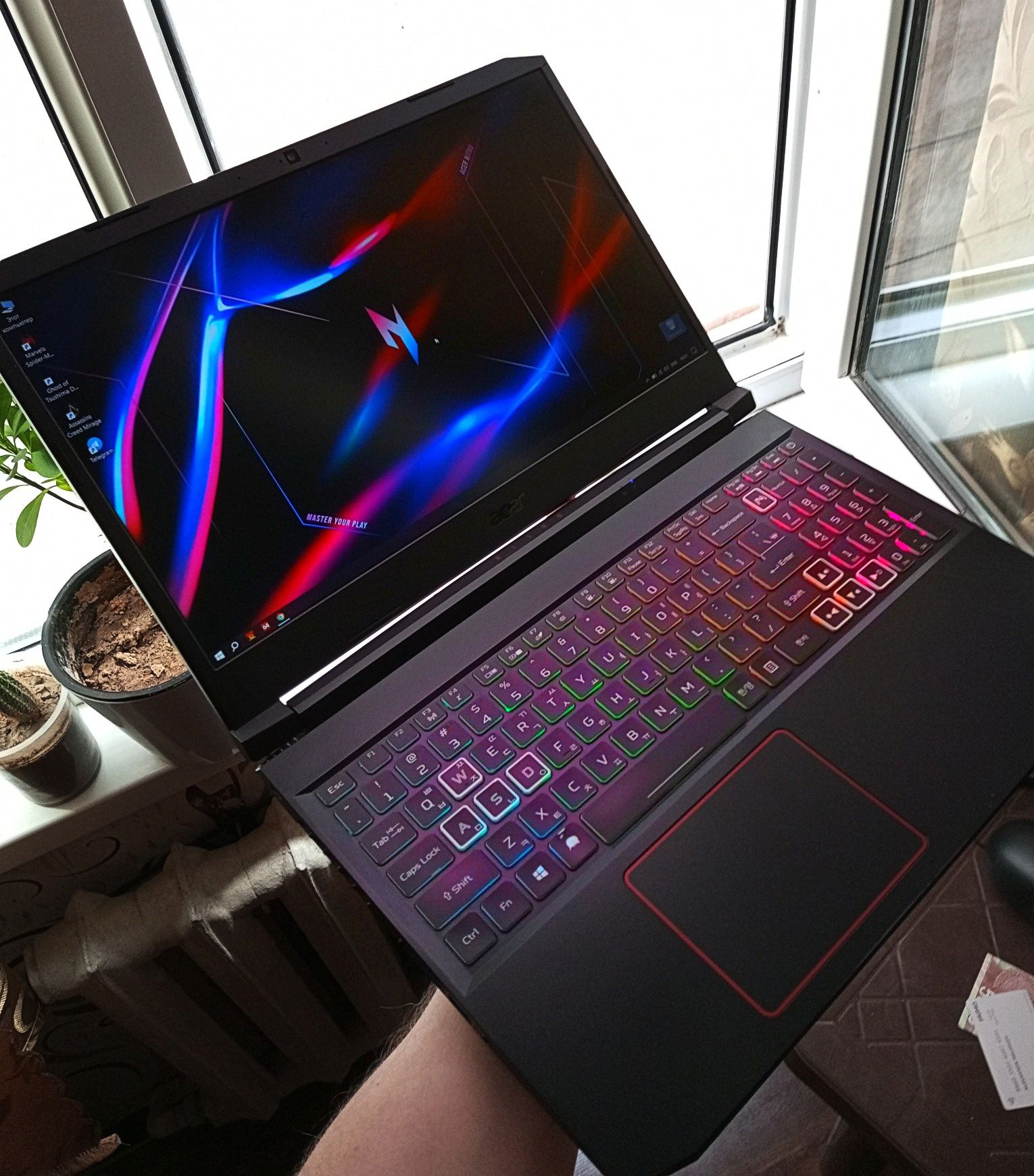 Срочно! Acer NITRO 5 GAMING SSD1000Gb+256Gb/DDR 6 Мощный игровой мах I