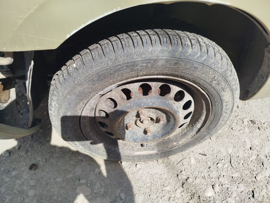 Джанти 4х100 от Опел с зимни гуми