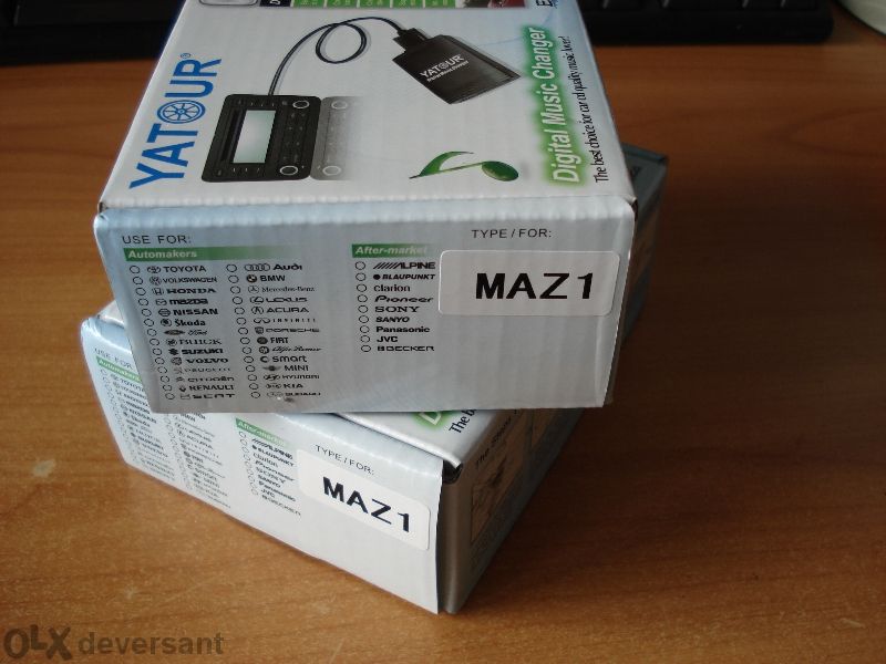 Yatour дигитален чейнджър за Mazda (98-2011)