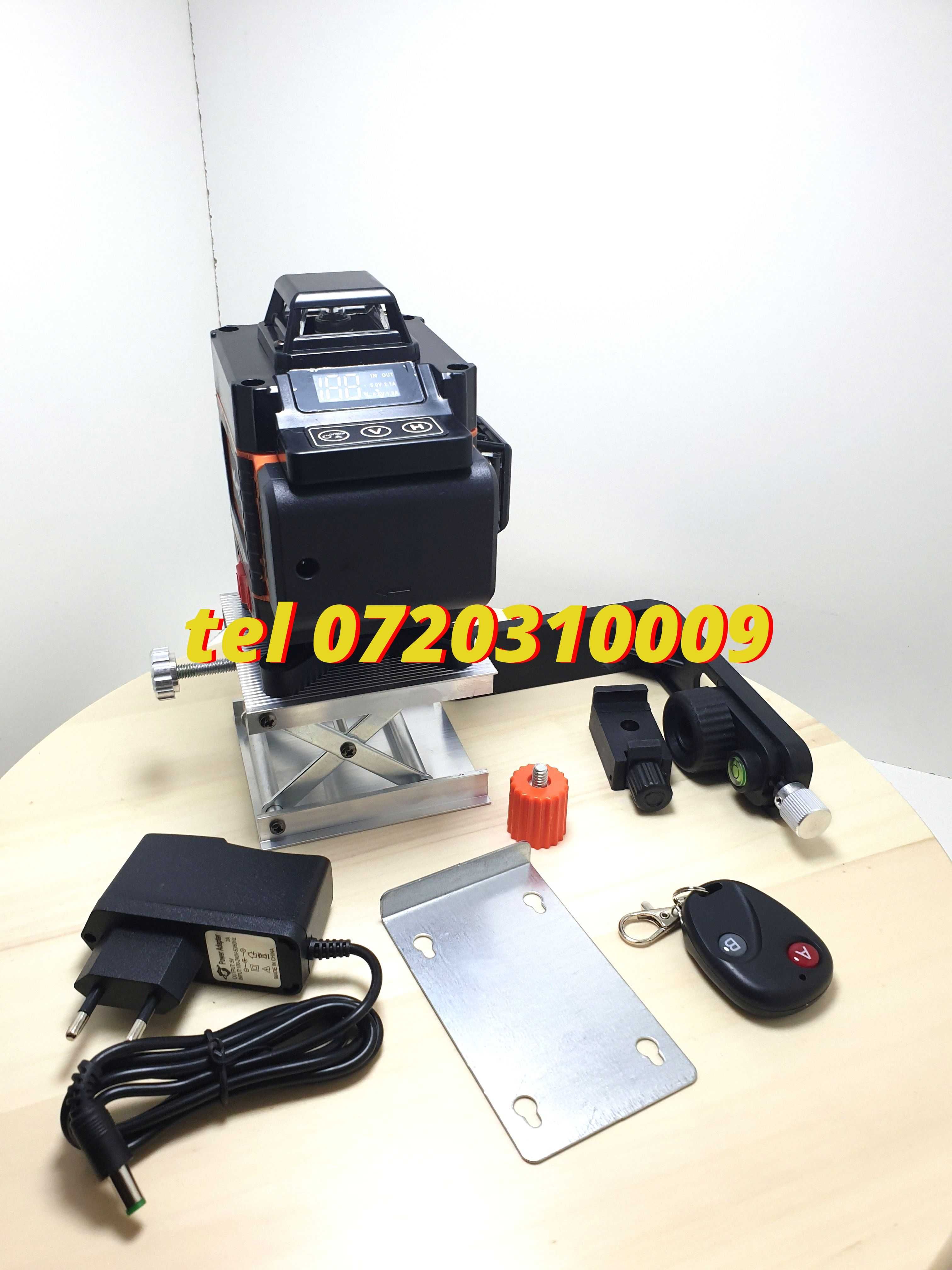 Superoferta Auto  Laser Pentru Constructi Nivel 16 Lini 4d