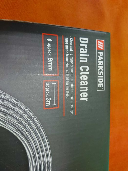 Spirala din arc otel zn pentru desfundat  tevi instalatii