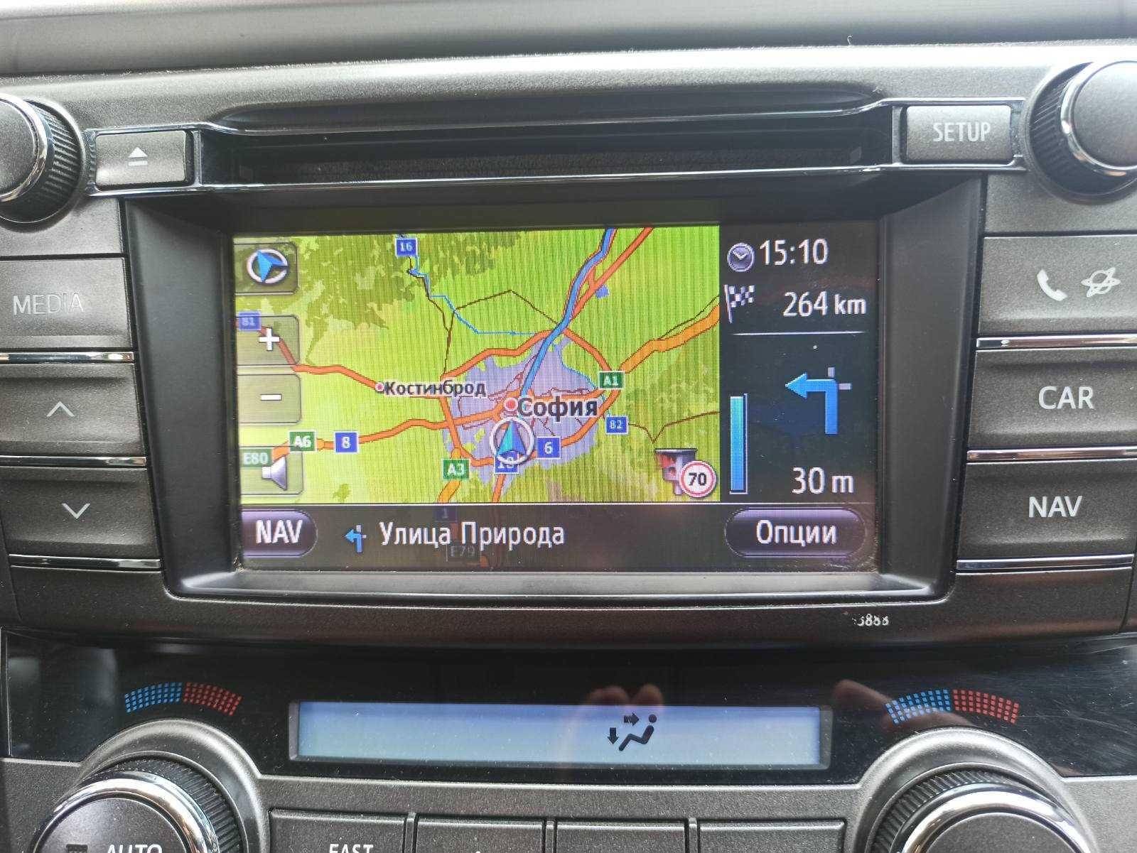 2024 карти Toyota Touch & Go ъпдейт навигация Тойота чрез USB + код