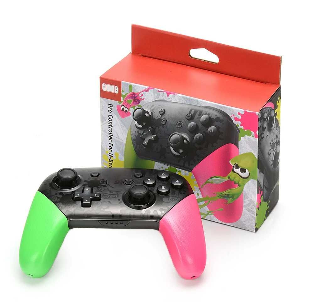 Maneta Gamepad Nintendo Switch Pro Controller Splatoon Edition (copie)