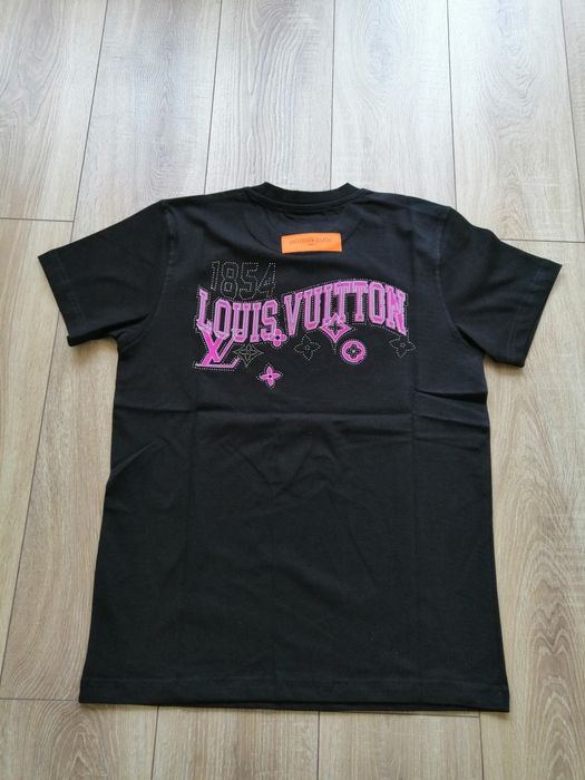 Louis Vuitton мъжка тениска в черен цвят S M XL XXL