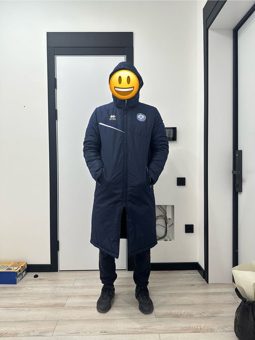 Спортивная куртка плащ errea XL синяя