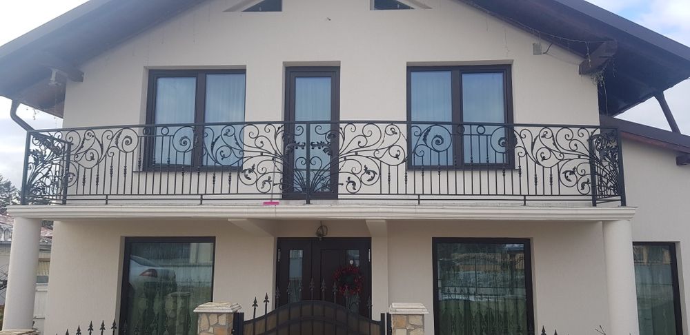 Balcon fier forjat