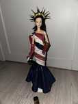 Barbie tinuta ( statuia libertatii)