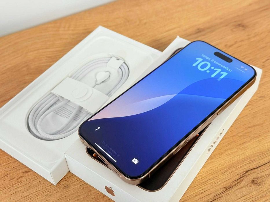 iPhone 16 Pro Max 53 зареждания перфектен!!!